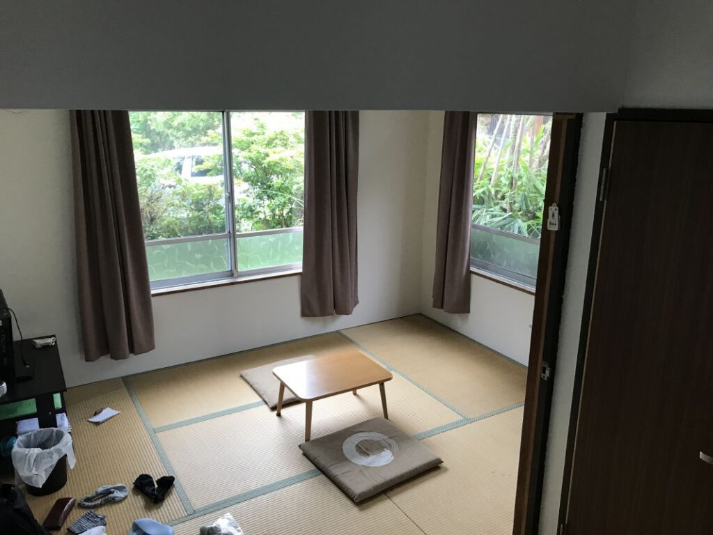 明るくていい感じの部屋