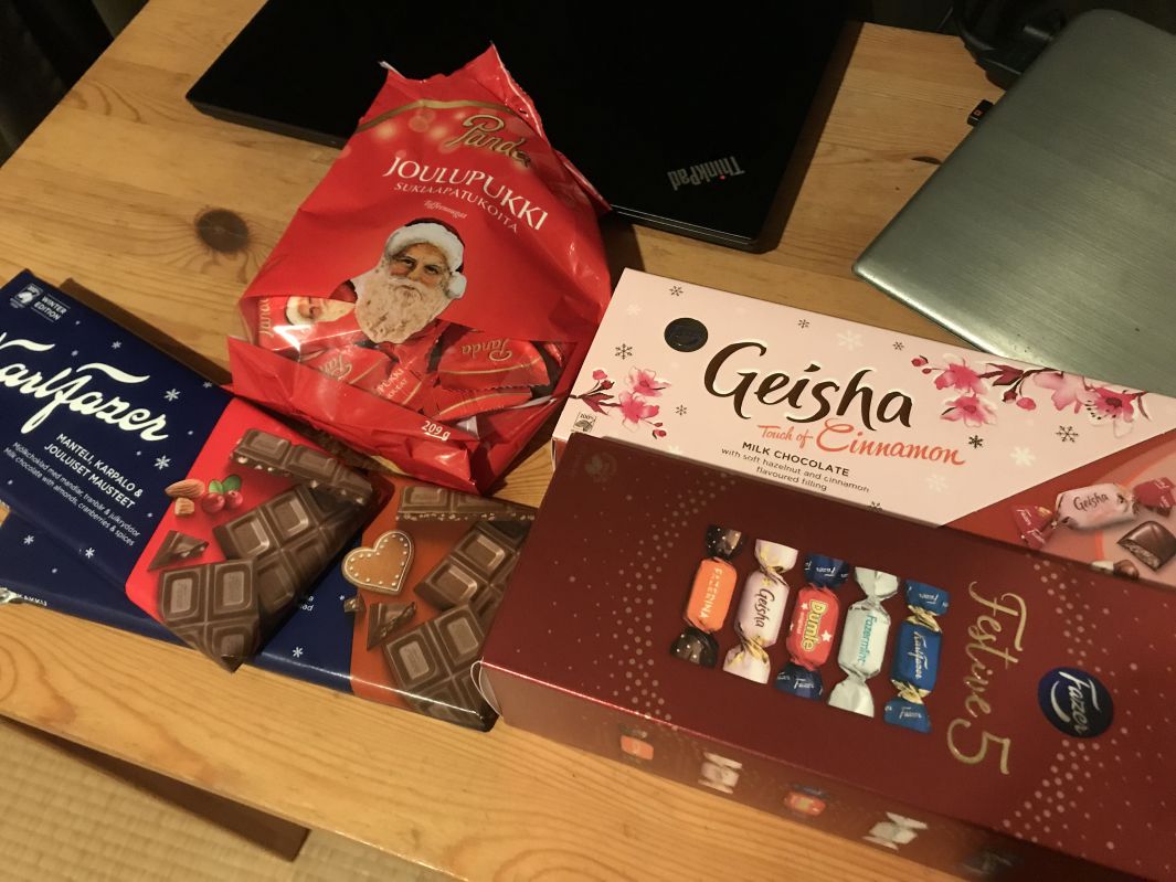 クリスマスのチョコレート