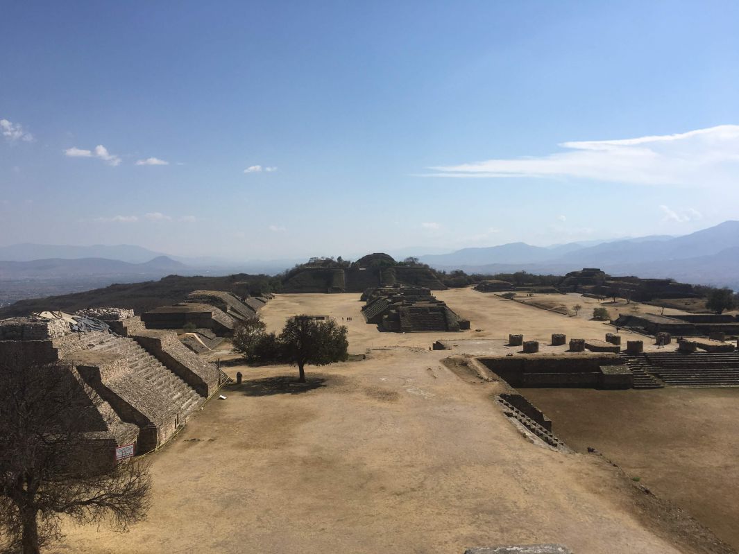 小高い丘からの景色