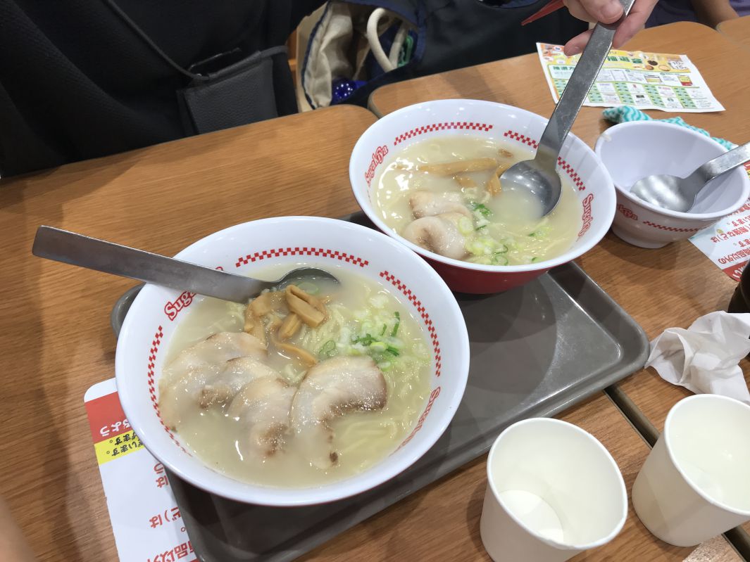 すがきやのラーメン