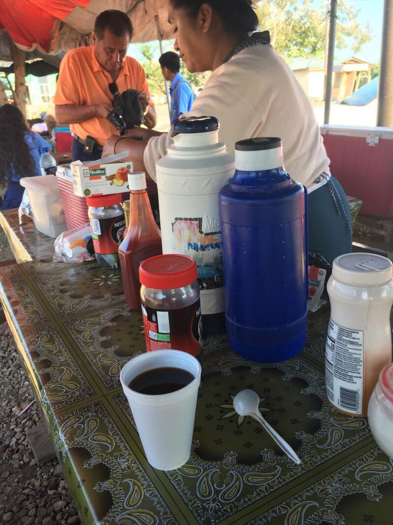 コーヒーも頂く