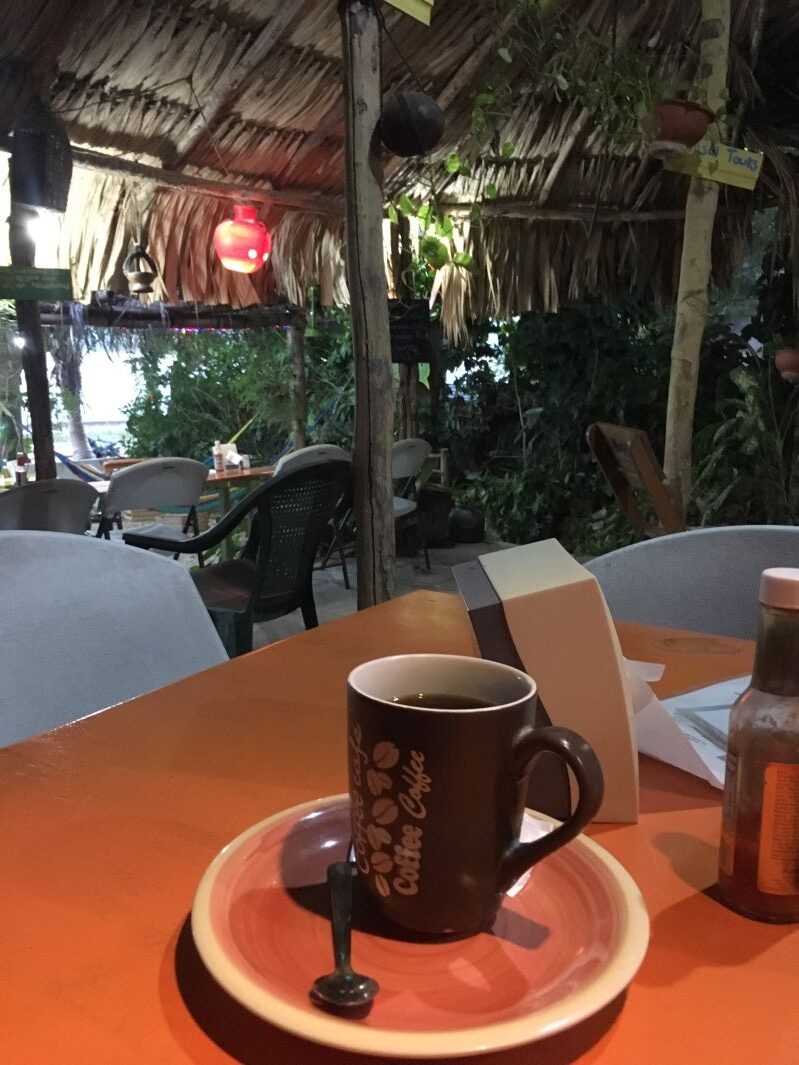 カフェのコーヒー