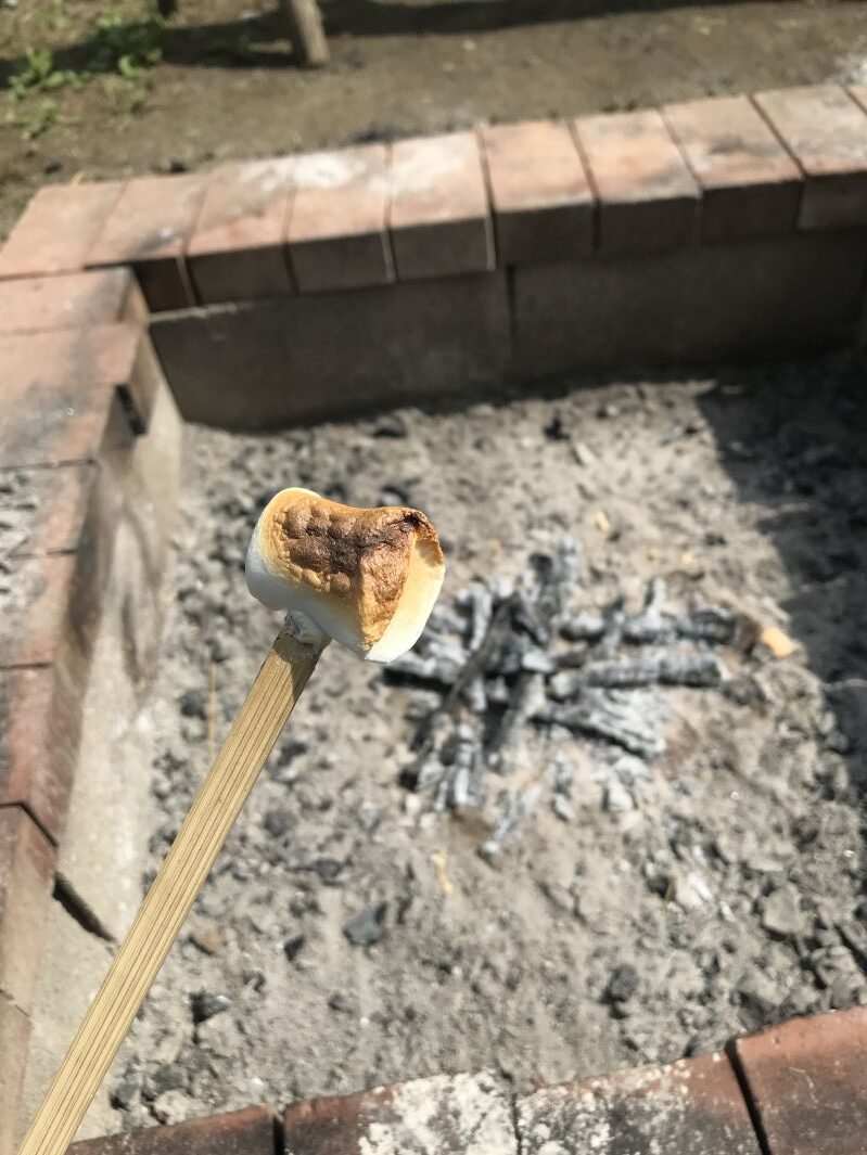 焼きマシュマロ最高