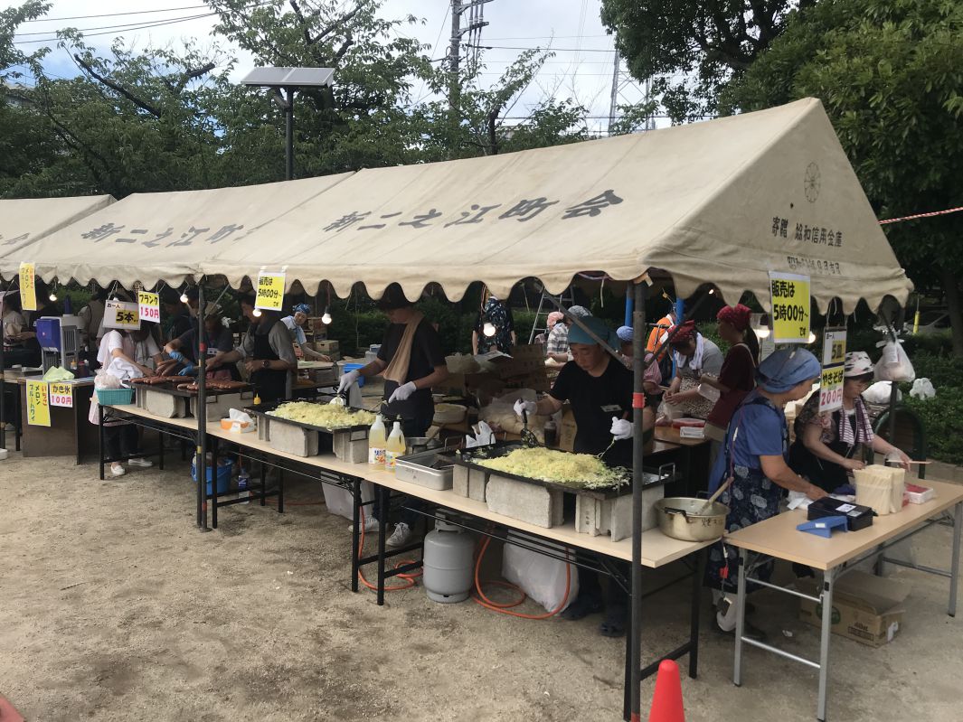 焼きそば屋台