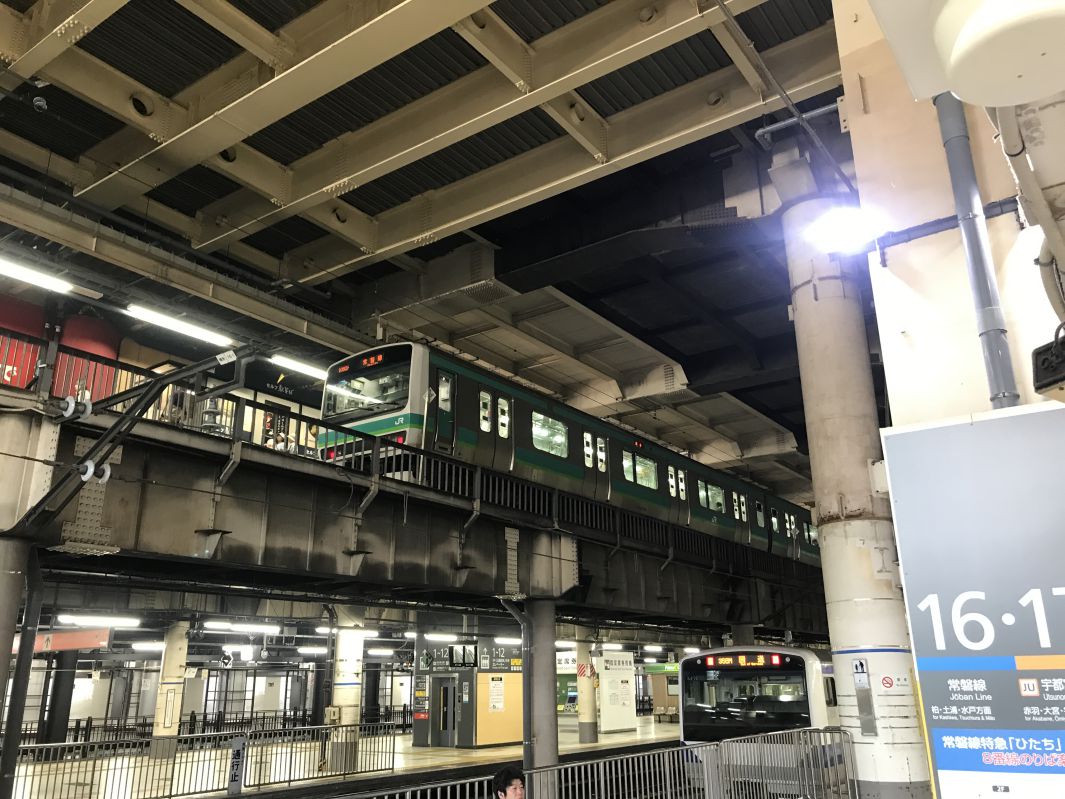 上野駅の駅舎内
