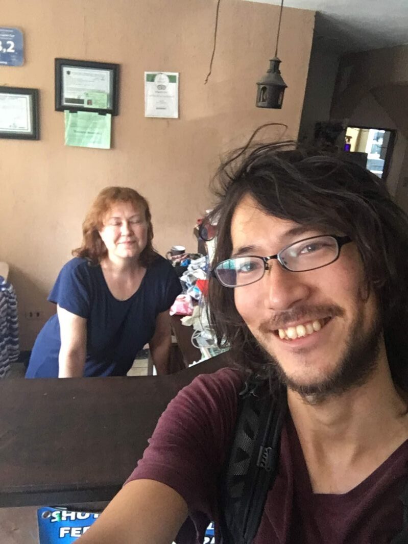 ターニャとのツーショット