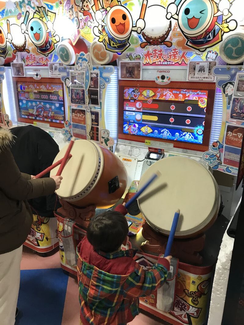 太鼓の達人を叩く