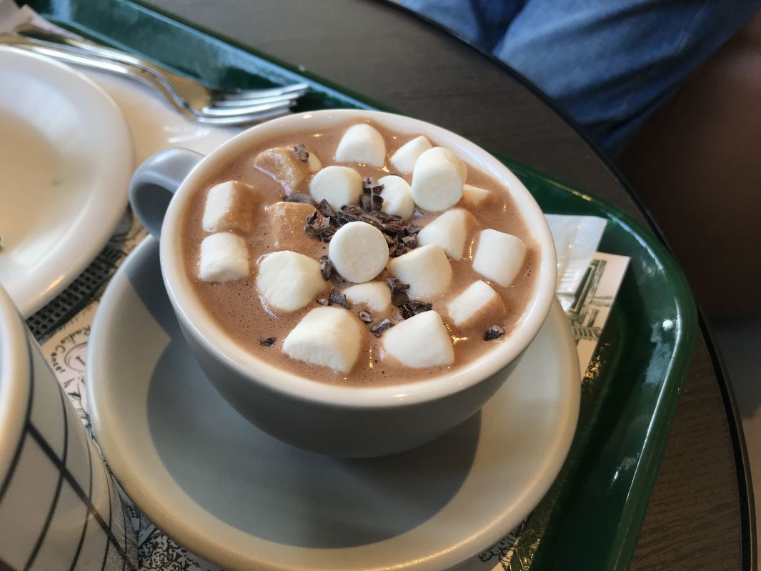 マシュマロリコッタホットチョコレート