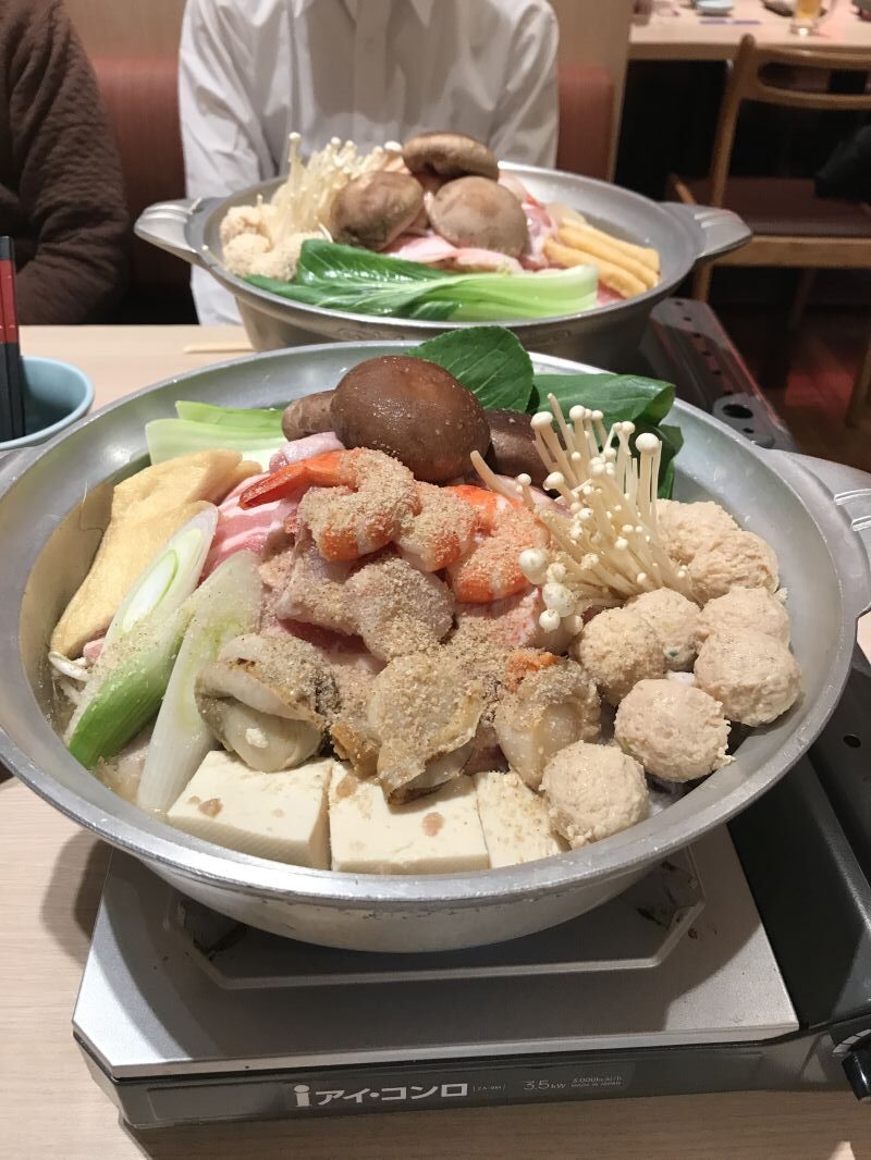 豪華なちゃんこ鍋!