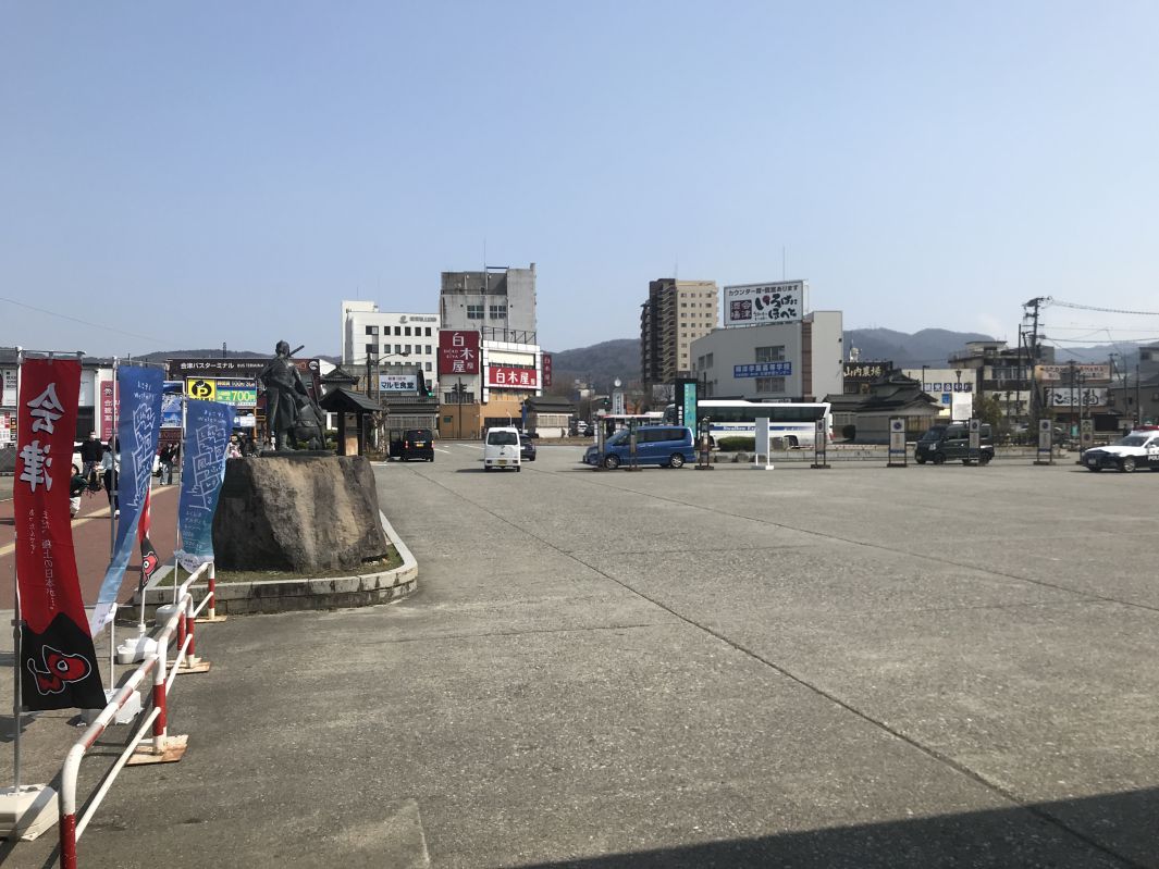 会津若松駅前
