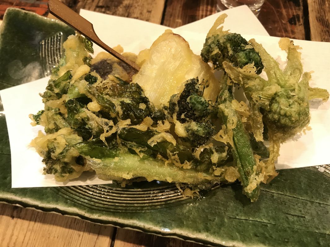 季節野菜の天ぷら