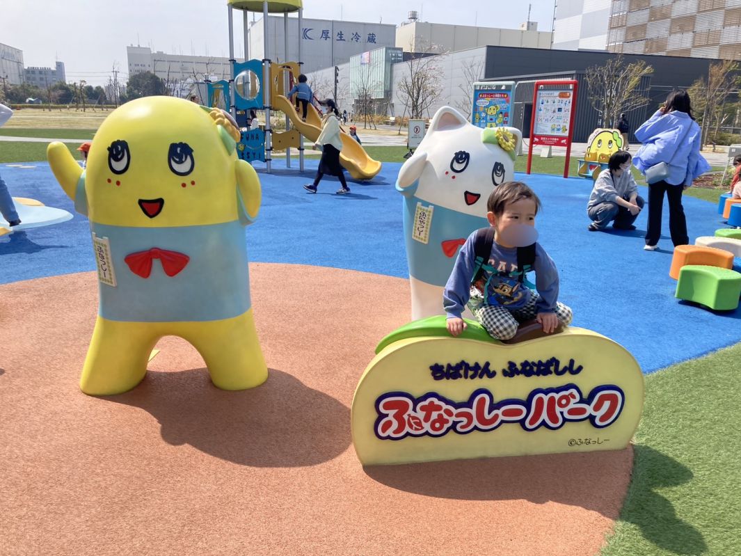 ふなっしーパークのコニー