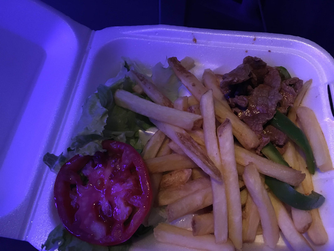 冷めきったジャンキーな弁当