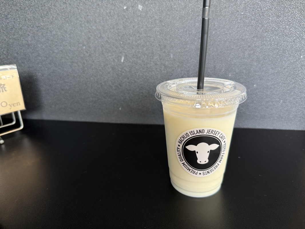 ジャージーカフェの牛乳