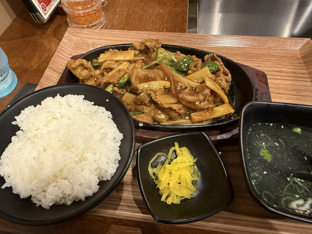 ジンギスカン定食